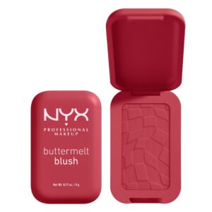 NYX Professional Makeup Buttermelt Powder Blush, My Butta Half - Image 36