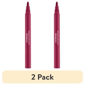 Covergirl Outlast Lipstain, 70 Crimson Glory, Pink, 0.05 fl oz - Image 44