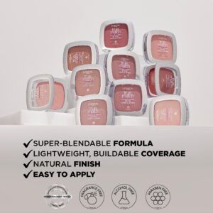 L'Oreal Paris True Match Super Blendable Blush, Soft Powder Texture, Tender Rose, 0.21 oz - Image 6