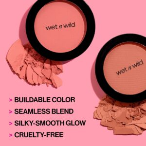 Wet n Wild Color Icon Blush Makeup, Bed of Roses, 0.21 oz, Infused with Jojoba Oil, Cruelty-Free - Image 13