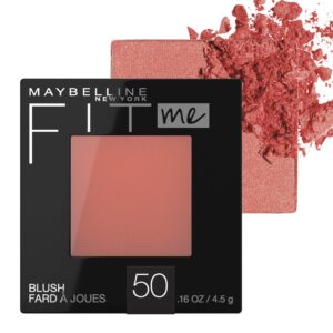 Maybelline New York Fit Me Blush, Rose, Natural, 0.16 fl oz - Image 26