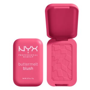NYX Professional Makeup Buttermelt Powder Blush, My Butta Half - Image 55