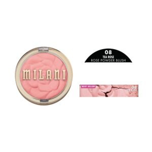 Milani Rose Powder Blush, Coral Cove, 0.60 oz - Image 17