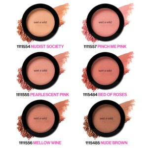 Wet n Wild Color Icon Blush Makeup, Pinch Me Pink, 0.21 oz, Infused with Jojoba Oil, Cruelty-Free - Image 8