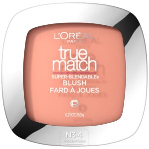 L'Oreal Paris True Match Super Blendable Blush, Soft Powder Texture, Tender Rose, 0.21 oz - Image 28