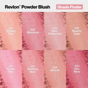 Revlon Powder Blush, Satin Finish, 006 Naughty Nude, 0.17 oz - Image 5