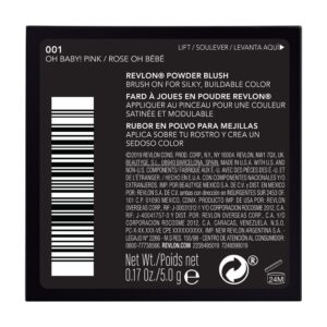 Revlon Powder Blush, Satin Finish, 006 Naughty Nude, 0.17 oz - Image 14