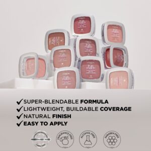L'Oreal Paris True Match Super Blendable Blush, Soft Powder Texture, Tender Rose, 0.21 oz - Image 44