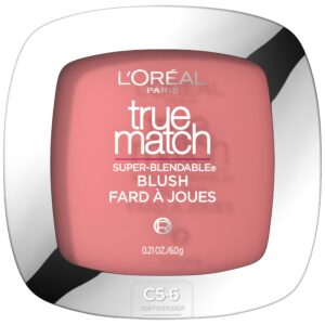 L'Oreal Paris True Match Super Blendable Blush, Soft Powder Texture, Tender Rose, 0.21 oz - Image 46