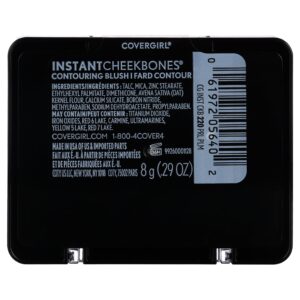 COVERGIRL Instant Cheekbones Contouring Blush, 220 Purely Plum, 0.29 oz