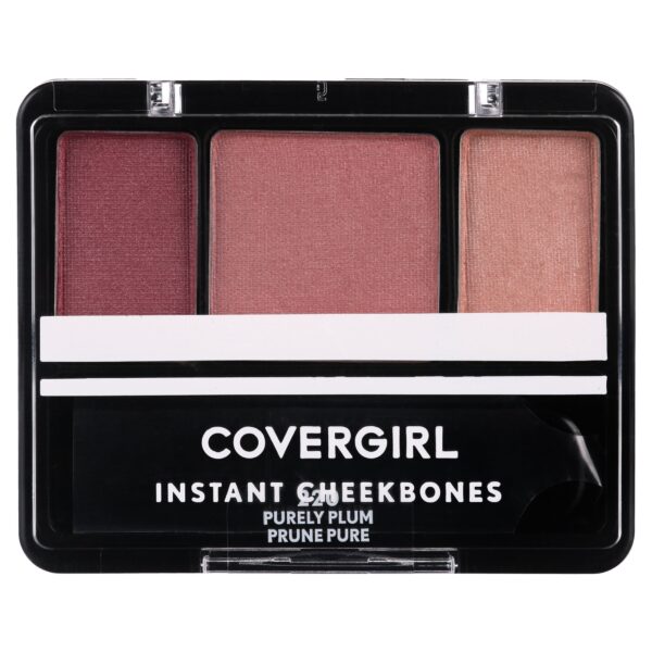 COVERGIRL Instant Cheekbones Contouring Blush, 220 Purely Plum, 0.29 oz