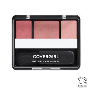COVERGIRL Instant Cheekbones Contouring Blush, 220 Purely Plum, 0.29 oz