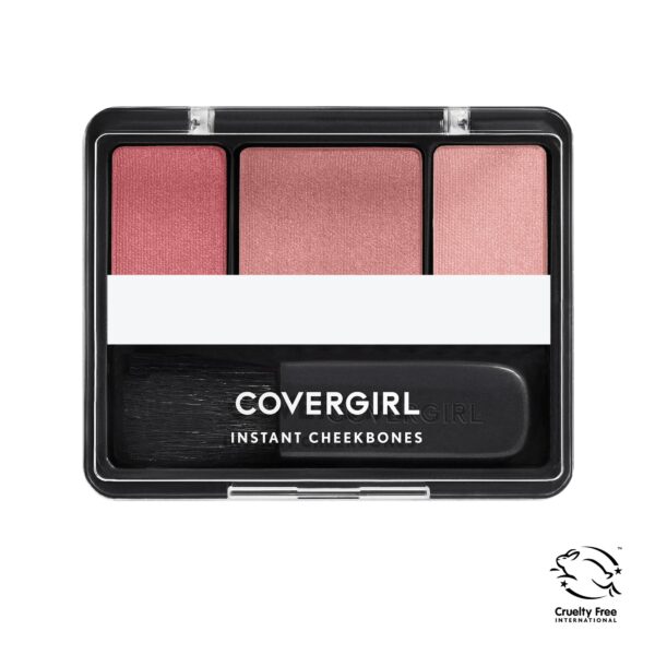 COVERGIRL Instant Cheekbones Contouring Blush, 220 Purely Plum, 0.29 oz