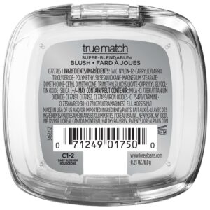 L'Oreal Paris True Match Super Blendable Blush, Soft Powder Texture, Tender Rose, 0.21 oz - Image 59