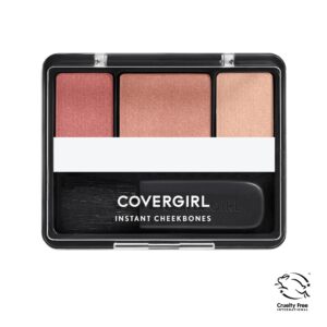 COVERGIRL Instant Cheekbones Contouring Blush, 220 Purely Plum, 0.29 oz