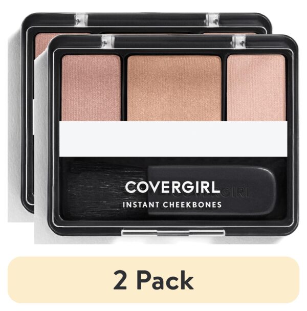 COVERGIRL Instant Cheekbones Contouring Blush, 220 Purely Plum, 0.29 oz