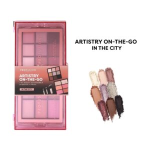 Profusion Cosmetics Artistry On-The-Go Eyeshadow and Face Palette - In The City - Image 4