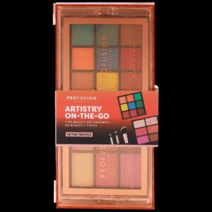 Profusion Cosmetics Artistry On-The-Go Eyeshadow and Face Palette - In The City - Image 11