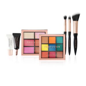 Profusion Cosmetics Artistry On-The-Go Eyeshadow and Face Palette - In The City - Image 12