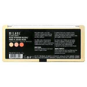 Milani Rose Blush Trio Palette, Flowers of Love - Image 14