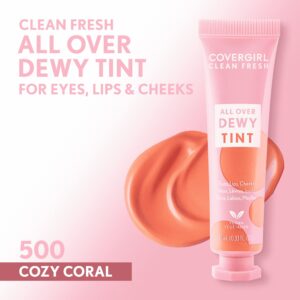COVERGIRL Clean Fresh All Over Dewy Tint, Dreamy Pink 400, 0.33 fl oz - Image 10