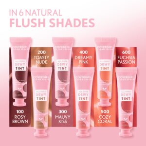 COVERGIRL Clean Fresh All Over Dewy Tint, Dreamy Pink 400, 0.33 fl oz - Image 17