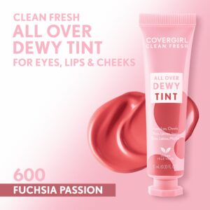 COVERGIRL Clean Fresh All Over Dewy Tint, Dreamy Pink 400, 0.33 fl oz - Image 20