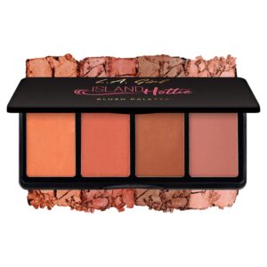 LA Girl Fanatic Blush Palette - Island Hottie - Image 3