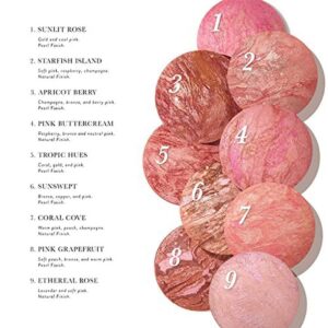 Laura Geller Baked Blush-N-Brighten Marbleized Blush 4.5 g - APRICOT BERRY - Image 3