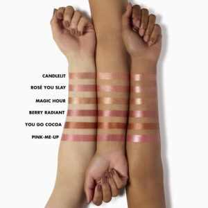 e.l.f. Halo Glow Blush Beauty Wand, Berry Radiant, 0.33 fl oz - Image 5