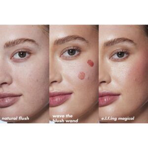 e.l.f. Halo Glow Blush Beauty Wand, Berry Radiant, 0.33 fl oz - Image 8