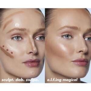 e.l.f. Halo Glow Blush Beauty Wand, Berry Radiant, 0.33 fl oz - Image 12