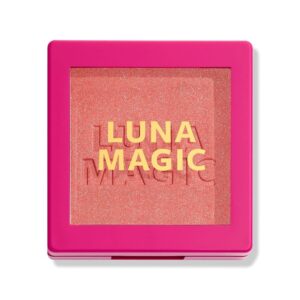 Luna Magic Compact Pressed Powder Blush, Aalia , VibrantPink - Image 6