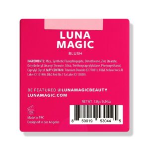 Luna Magic Compact Pressed Powder Blush, Aalia , VibrantPink - Image 9