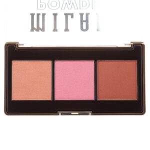 Milani Cheek Kiss Powder Blush Trio, Golden Hour Glow - Image 4