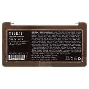 Milani Cheek Kiss Powder Blush Trio, Golden Hour Glow - Image 5