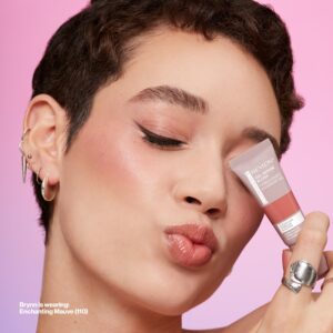 Revlon Illuminance Gel Serum Blush, Lightweight, Pink Blush, 110 Enchanting Mauve, 0.37 fl oz - Image 8