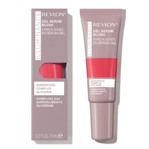 Revlon Illuminance Gel Serum Blush, Lightweight, Pink Blush, 110 Enchanting Mauve, 0.37 fl oz - Image 16