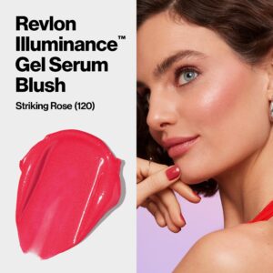 Revlon Illuminance Gel Serum Blush, Lightweight, Pink Blush, 110 Enchanting Mauve, 0.37 fl oz - Image 17