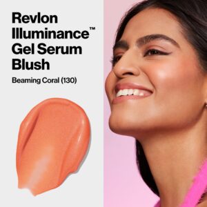 Revlon Illuminance Gel Serum Blush, Lightweight, Pink Blush, 110 Enchanting Mauve, 0.37 fl oz - Image 20