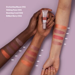 Revlon Illuminance Gel Serum Blush, Lightweight, Pink Blush, 110 Enchanting Mauve, 0.37 fl oz - Image 25