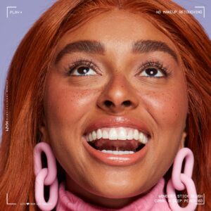 NYX Professional Makeup Wonder Stick Blush, Cream Blush Contour Stick, Coral + Deep Peach - Image 5