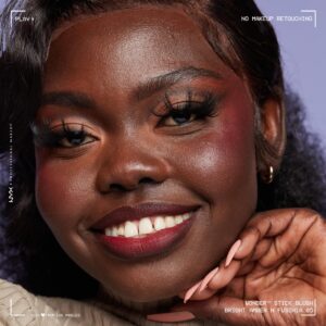 NYX Professional Makeup Wonder Stick Blush, Cream Blush Contour Stick, Coral + Deep Peach - Image 26