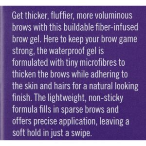 Hard Candy, Ghosted Brow Gel, Waterproof, Clear - Image 38