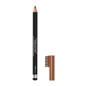 RIMMEL Brow This Way Professional Eyebrow Pencil, 002 Hazel, 0.05 oz - Image 11