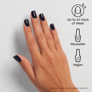 OPI On Point Instant Press On Nails, Midnight Mantra, False Nails, 24 Pieces - Image 5