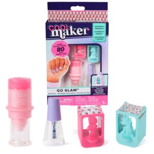 Cool Maker, GO GLAM Nail Studio Refill, Nail Art to Style 80 Nails (Packaging May Vary)