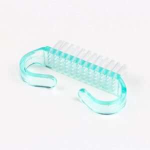 Cleaner Finger Nail Scrub Brush Nail Hand Scrubbing Cleaning Brush Plastic Handle NailTransparent Handle Nail Brush Nail Brushes