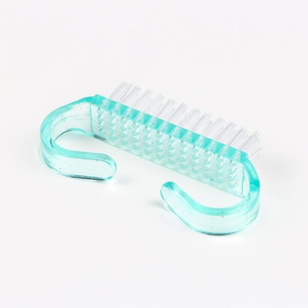 Cleaner Finger Nail Scrub Brush Nail Hand Scrubbing Cleaning Brush Plastic Handle NailTransparent Handle Nail Brush Nail Brushes