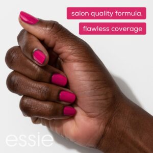 Essie Salon-Quality Nail Polish, Vegan, White, Cool and Collected, 0.46 fl oz - Image 6